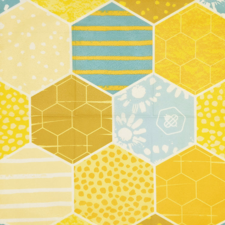 大人女性の WannaBee 蜜蝋ラップ HoneyBee柄 3枚入りセット（S・M・L ウォーキング・ランニングウェア